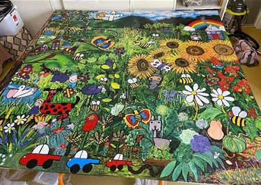 Nichola Clarke Stawell Mural 2