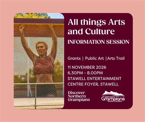 All things Arts and Culture - Stawell  11 November.png