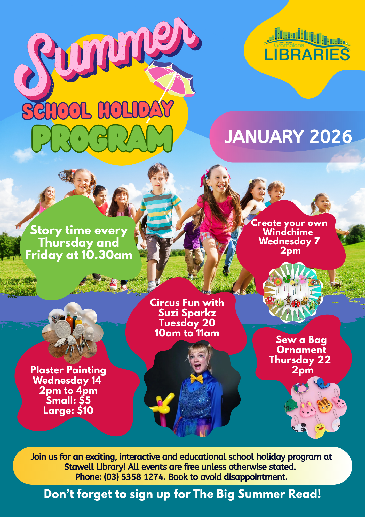 Blue Playful Kids Summer Camp Promotion Flyer.png