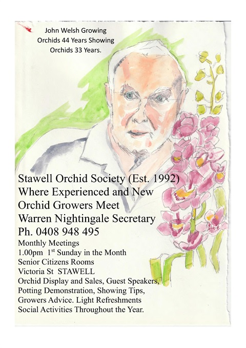 John-Welsh-Stawell-Orchid-2024-Poster